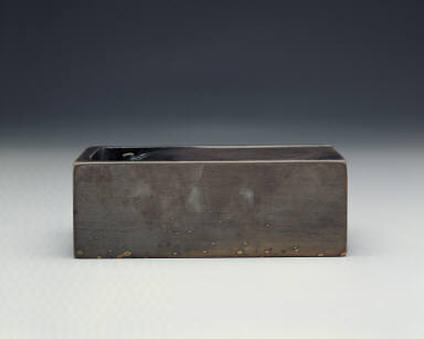 Inkstone with moon and star theme and inscription attributed to Shu-Shi(1036-1101)