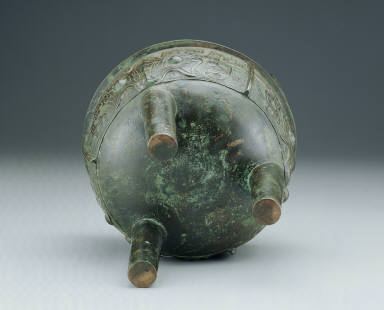 Bronze Ding vessel with inscription of Zheng-he reign