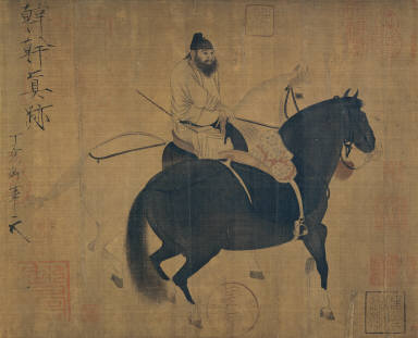 Two Horses and A Groom