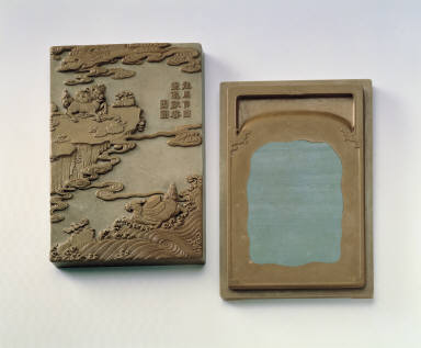 Song-hua stone with mystical tortoise carrying books