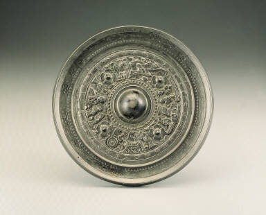 Bronze Long Shi Mirror