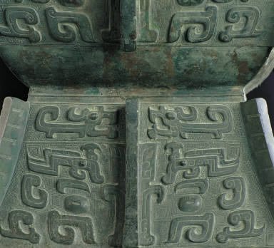 Bronze square Zun vessel with Ya Chou inscription