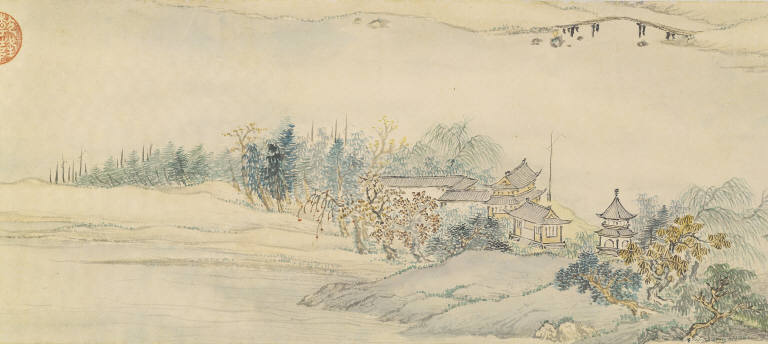 Riverside on an Autumn Evening