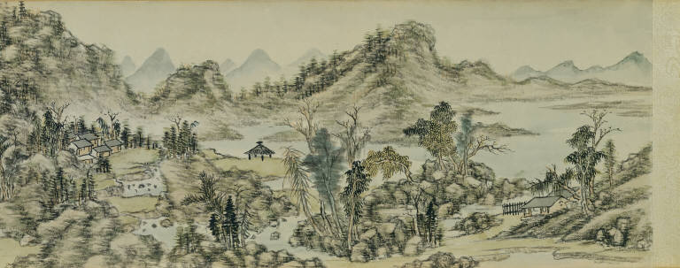 Peaks and Trees in Mountain Mists