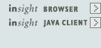 Insight Java Client or Insight Browser