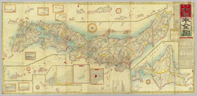 Shinsen Dai Nihon zenzu / Sagano, Hikotaro / 1891