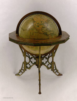 Andrews Eight Inch Terrestrial Globe. / Andrews, A.H. & Co. / 1875