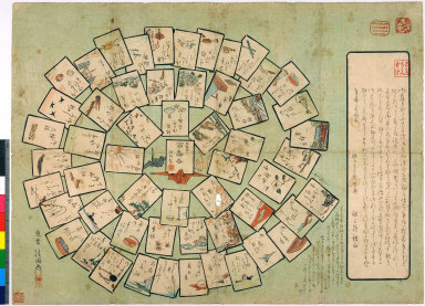 Keshōhin kaori sugoroku [graphic].