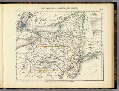 Neu York Pennsylvanien U Neu Jersey Lange Henry 11 13 1854