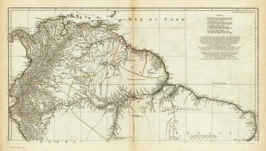 (Amerique Meridionale. Northern section) / Anville, Jean Baptiste Bourguignon d, 1697-1782 / 1748