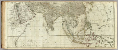 (Asia and its islands according to d'Anville. Southern section) / Kitchin, Thomas / 1787