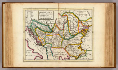 The north part of Turkey in Europe, Slavonia &c. / Moll, Herman, d. 1732 / 1736