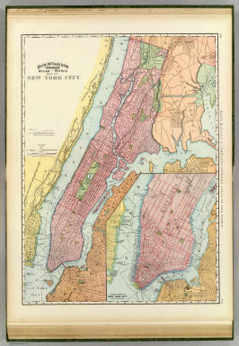 New York City. / Rand McNally and Company / 1897