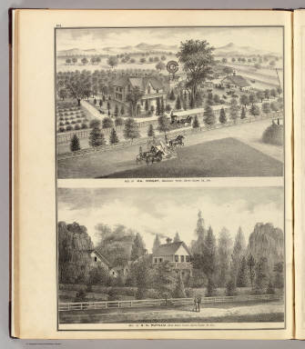 Wright, Putnam residences. / Thompson & West / 1876