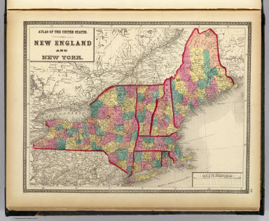 New England and New York. / Walling, H. F.; Gray, Ormando Willis; Lloyd, H. H. / 1872