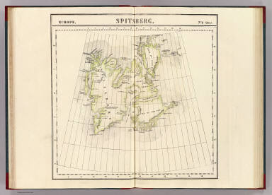 Spitsberg. Europe 1 ter. / Vandermaelen, Philippe, 1795-1869 / 1827