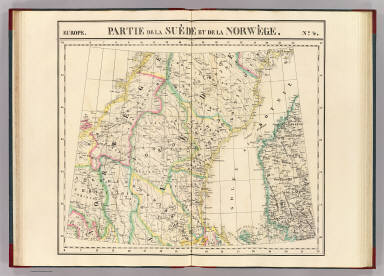 Partie, Suede, Norwege. Europe 4. / Vandermaelen, Philippe, 1795-1869 / 1827