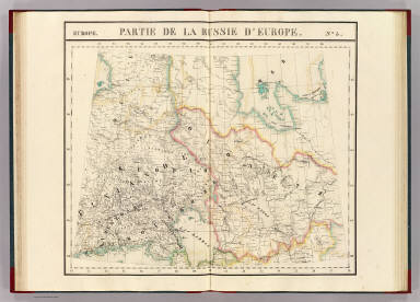 Partie, Russie d'Europe. Europe 5. / Vandermaelen, Philippe, 1795-1869 / 1827