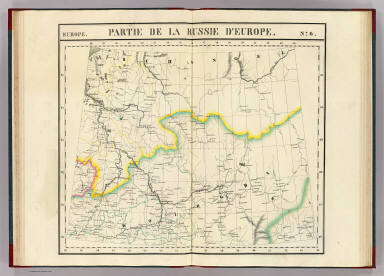 Partie, Russie d'Europe. Europe 6. / Vandermaelen, Philippe, 1795-1869 / 1827