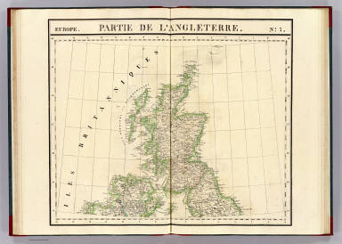 Partie, l'Angleterre. Europe 7. / Vandermaelen, Philippe, 1795-1869 / 1827