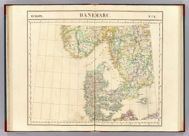 Danemarc. Europe 8. / Vandermaelen, Philippe, 1795-1869 / 1827
