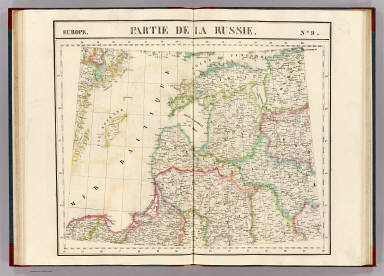 Partie, Russie. Europe 9. / Vandermaelen, Philippe, 1795-1869 / 1827