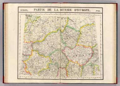 Partie, Russie d'Europe. Europe 10. / Vandermaelen, Philippe, 1795-1869 / 1827