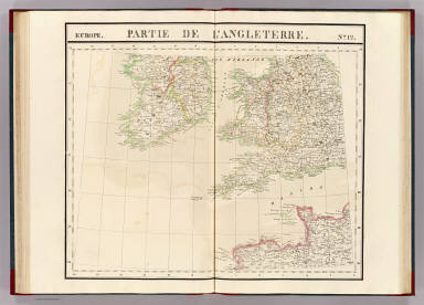 Partie, l'Angleterre. Europe 12. / Vandermaelen, Philippe, 1795-1869 / 1827
