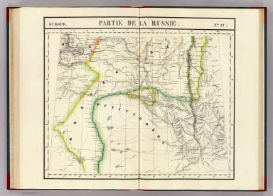 Partie, Russie. Europe 17. / Vandermaelen, Philippe, 1795-1869 / 1827