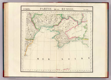 Partie, Russie. Europe 22. / Vandermaelen, Philippe, 1795-1869 / 1827