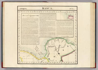 Barca. Afrique 4. / Vandermaelen, Philippe, 1795-1869 / 1827
