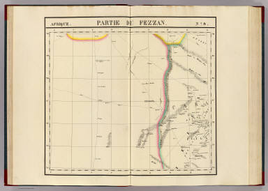 Partie du Fezzan. Afrique 9. / Vandermaelen, Philippe, 1795-1869 / 1827