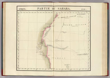 Partie du Sahara. Afrique 12. / Vandermaelen, Philippe, 1795-1869 / 1827