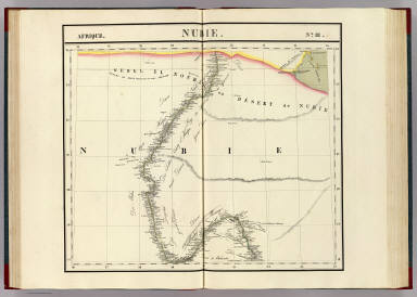 Nubie. Afrique 18. / Vandermaelen, Philippe, 1795-1869 / 1827