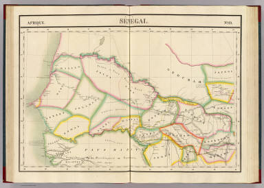 Senegal. Afrique 19. / Vandermaelen, Philippe, 1795-1869 / 1827