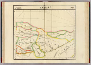 Bambara. Afrique 20. / Vandermaelen, Philippe, 1795-1869 / 1827