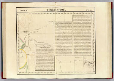 Timbouctou. Afrique 21. / Vandermaelen, Philippe, 1795-1869 / 1827