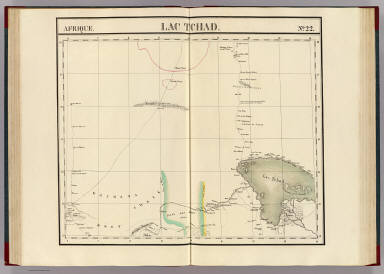 Lac Tchad. Afrique 22. / Vandermaelen, Philippe, 1795-1869 / 1827