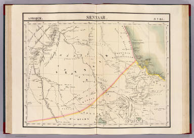 Sennaar. Afrique 25. / Vandermaelen, Philippe, 1795-1869 / 1827