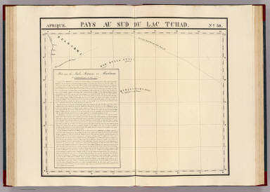 Pays, sud du Lac Tchad. Afrique 30. / Vandermaelen, Philippe, 1795-1869 / 1827