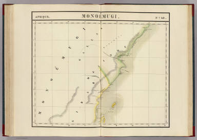 Monoemugi. Afrique 40. / Vandermaelen, Philippe, 1795-1869 / 1827