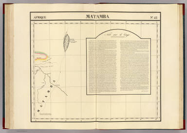 Matamba. Afrique 42. / Vandermaelen, Philippe, 1795-1869 / 1827