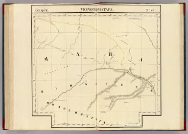 Mononomatapa. Afrique 46. / Vandermaelen, Philippe, 1795-1869 / 1827