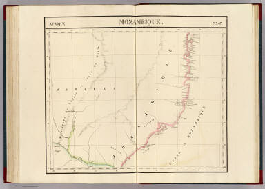 Mozambique. Afrique 47. / Vandermaelen, Philippe, 1795-1869 / 1827
