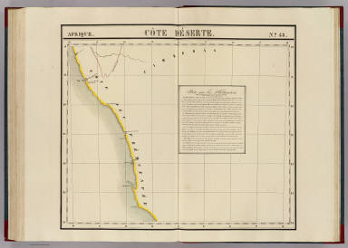 Cote Deserte. Afrique 48. / Vandermaelen, Philippe, 1795-1869 / 1827