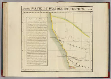 Partie, Pays des Hottentots. Afrique 50. / Vandermaelen, Philippe, 1795-1869 / 1827