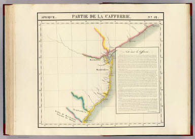 Partie, la Caffrerie. Afrique 52. / Vandermaelen, Philippe, 1795-1869 / 1827