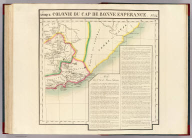 Cap de Bonne Esperance. Afrique 54. / Vandermaelen, Philippe, 1795-1869; Delavault, A. / 1827