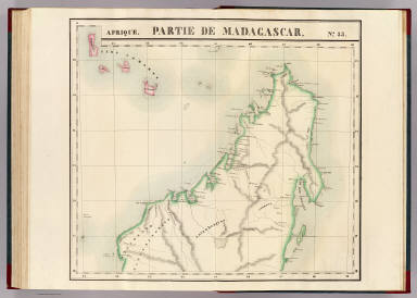 Partie de Madagascar. Afrique 55. / Vandermaelen, Philippe, 1795-1869 / 1827