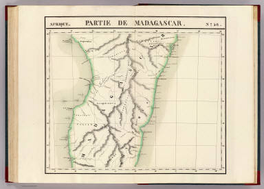 Partie de Madagascar. Afrique 56. / Vandermaelen, Philippe, 1795-1869 / 1827